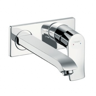 Hansgrohe páková umývadlová batéria pod omietku s výtokom 225 mm Metris chróm kód 31086000