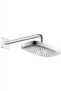 Hansgrohe Raindance Select E 300 2jet, horná sprcha so sprchovým ramenom 390 mm - chróm, kód 27385000