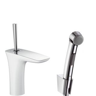 Hansgrohe sada PuraVida Bidette biela/chróm kód 15275400