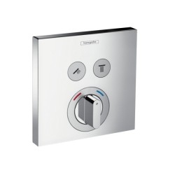 Hansgrohe Shower Select batéria pod omietku pre 2 spotrebiče - chróm, kód 15768000