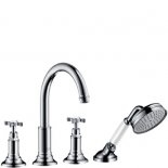 Hansgrohe štvorotvorová armatúra Axor Montreux kartáčovaný nikel kód 16544820