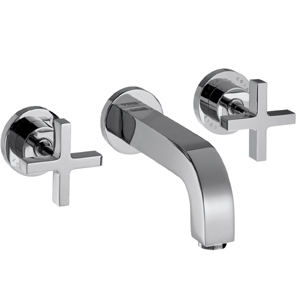 Hansgrohe trojotvorová umývadlová armatúra  Axor Citterio chróm kód 39313000