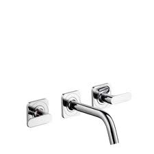 Hansgrohe trojotvorová umývadlová armatúra pod omietku Axor Citterio M chróm kód 34313000