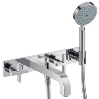 Hansgrohe trojotvorová vaňová armatúra Axor Citterio chróm kód 39441000