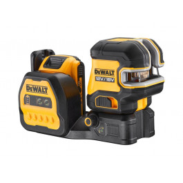 DEWALT DCE822D1G18 samonivelačný krížový zelený lasér s olovnicou