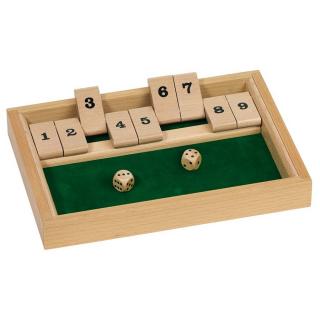 Hra Shut the box