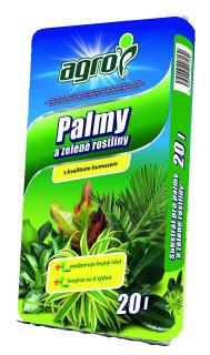 Substrát na palmy a zelené rastliny 20 L Agro