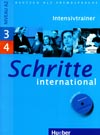 Schritte international 3 a 4 - cvičebnica vr. CD (Intensivtrainer)