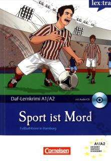 Sport ist Mord - nemecké čítanie edícia Lernkrimi A1/A2 vr. audio-CD