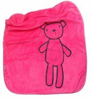 Pinkie deka Big Teddy-Pink