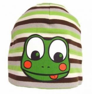 Pinkie detská čiapka Green/Brown Frog Veľkosť: 1-3 roky