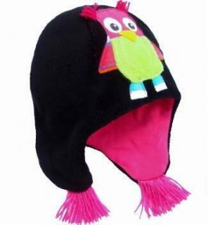 Pinkie detská čiapka Pink Black Owl Veľkosť: 6 mes-1,5 roka