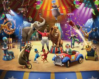 Walltastic 3D tapeta CIRCUS