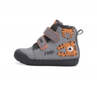 D.D.STEP 066 zimné topánky Grey Tiger Veľkosť: 20