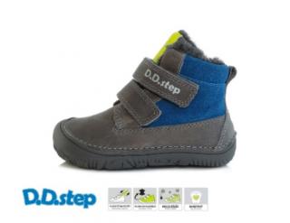 D.D.STEP 073 chlapčenské zimné topánky Dark Grey BAREFOOT Veľkosť: 30