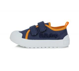 D.D.STEP chlapčenské plátenky Royal Blue Veľkosť: 20