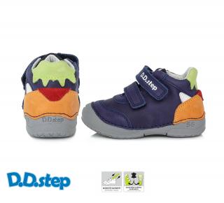 D.D.STEP chlapčenské prechodné topánky Royal Blue 038 Veľkosť: 20