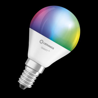 LEDVANCE SMART LED žiarovka CLAS P 40 4,9 W E14 Multicolor