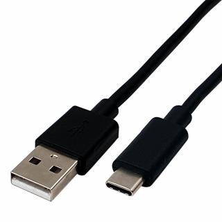 MKF USB2.0A/3.1C, 1,2 m, černý