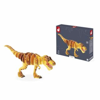 Drevené 3D puzzle Dinosaurus T-Rex Dino 27 ks