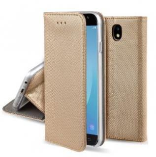 Púzdro Smart Magnet LG K10 2017 Gold