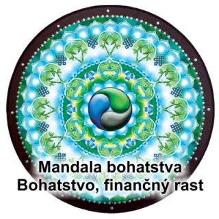 Exclusive. Mandala bohatstva, finančný rast - obraz s energiou feng shui