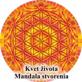 Plagát. Kvet života. Mandala stvorenia - s energiou feng shui