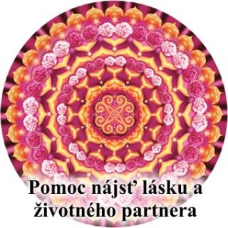 Plagát. Mandala lásky a životného partnera - s energiou feng shui