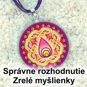 Prívesok. Správne rozhodnutie - Mandala s energiou feng shui