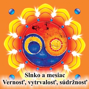 Samolepiaca. Mandala pre vernosť, vytrvalosť, súdržnosť - obraz s energiou feng shui