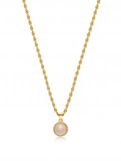 Dámsky náhrdelník NIALAYA Rose Quartz Nialaya WNECK_229