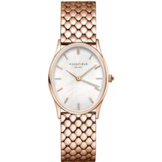 Hodinky ROSEFIELD The oval white mop steel rose gold Rosefield Watches OWGSR-OV02