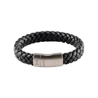 Náramok AZE JEWELS JUNIOR IRON JACK BLACK-ON-BLACK AJ-BL402-A-180 AZE Jewels AJ-BL402-A-165