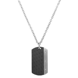 Pánsky náhrdelník AZE JEWELS DOGTAG - INOX AZ-NL001-A-080 AZE Jewels AZ-NL001-A-080