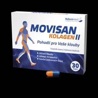 NaturaMed Movisan Kolagen II 30 kapsúl - mesačné balenie