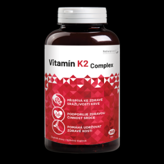 NaturaMed Vitamín K2 Complex 360 tabliet - ročné balenie