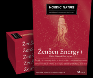 NaturaMed ŽenŠen Energy+ 360 kapsúl - ročné balenie