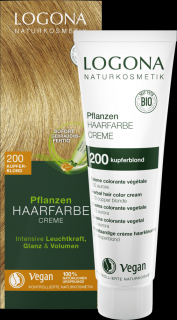 Logona Krémová farba na vlasy Medená blond, 150 ml