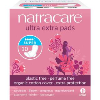 Natracare Ultra Extra Super s krídelkami 10 ks