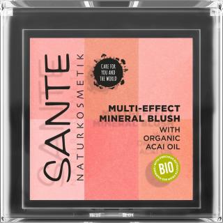 Sante Farba na líčka Multi Effect Beauty,  01 coral 8 g