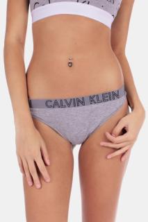 Calvin Klein Tangá ULTIMATE Sivé - L