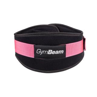 GymBeam Fitness neoprénový opasok LIFT Black &amp; Pink - M