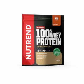 Nutrend 100% WHEY PROTEIN - 1000 g - Karamelové latte