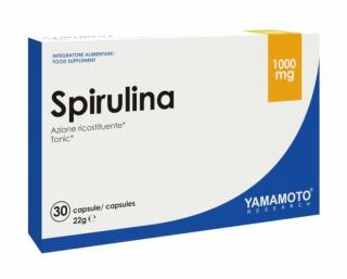 Yamamoto Spirulina (superpotravina: zdroj rastlinných bielkovín) - 30 kaps. - 30 kaps.