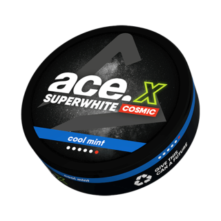 ACE X SUPERWHITE COOL MINT COSMIC 20mg/g 20 vrecúšok