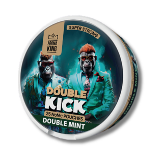 AROMA KING NONIC DOUBLE KICK DOUBLE MINT 10 mg/g 25 vrecúšok