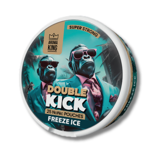 AROMA KING NONIC DOUBLE KICK FREEZE ICE 10 mg/g 25 vrecúšok