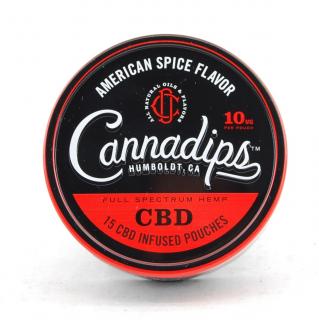 CANNADIPS AMERICAN SPICE 10mg 15 vrecúšok