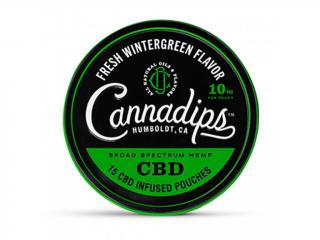 CANNADIPS FRESH WINTERGREEN 10mg 15 vrecúšok