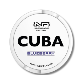 CUBA BLUEBERRY MEDIUM 16mg/g 20 vrecúšok